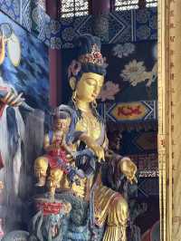 Mindblowing Buddhist sculpture art corridor in Mianyang
