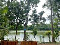 สระโกสินารายณ์และแนวกำแพงเมือง บ้านโป่ง ราชบุรี