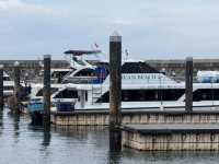Boarding ferry at Sanur Harbour