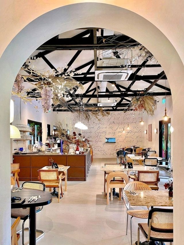 Café De Nicole’s Flower Singapore