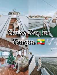 Sunset Cruise & BBQ Fun on Yangon River 🌇🚤