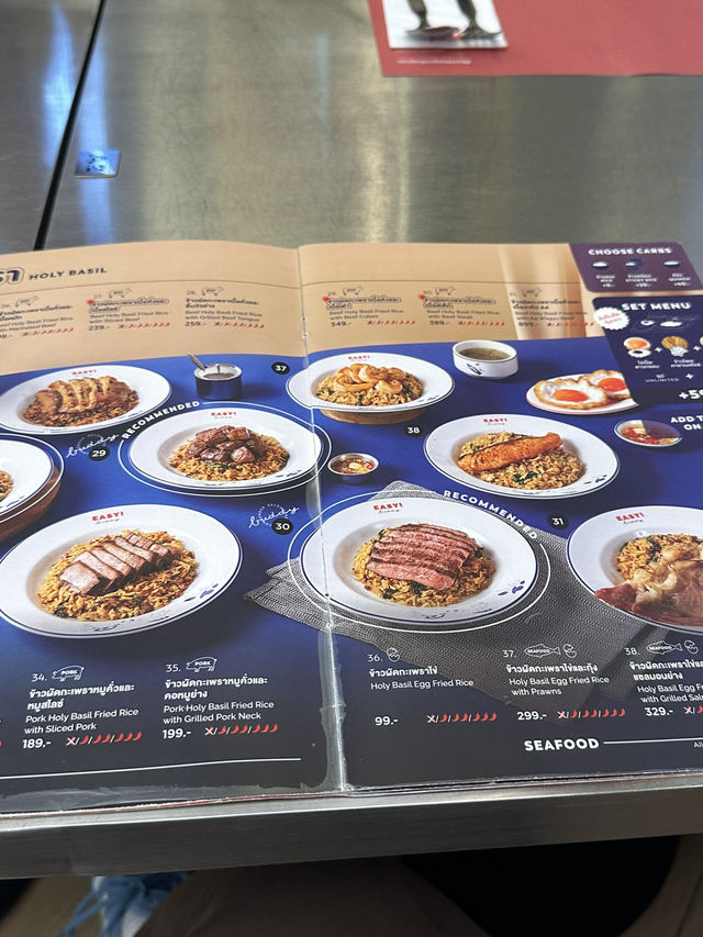 🍽️ EASY! Buddy – ร้านผัดกะเพราฟิวชั่นที่ต้องลอง✨