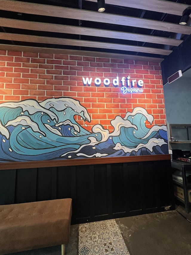 Woodfire Desaru, Smoky Flavors and Burger Bliss by the Coast
