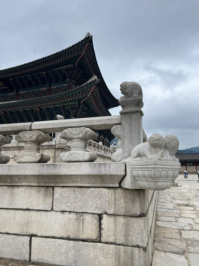광화문과 경복궁 근정전
