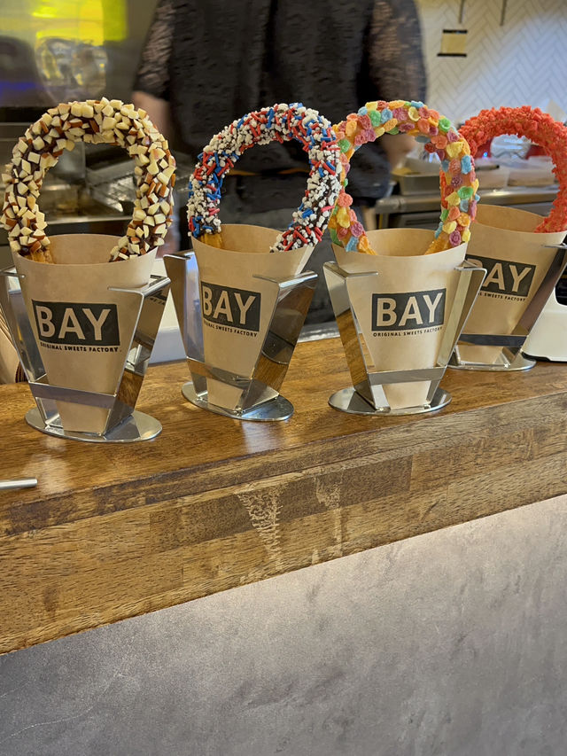 サクっ！カリっ！甘さの魔法🌀🍫BAYチュロスのチョコアーモンドが天才すぎた！