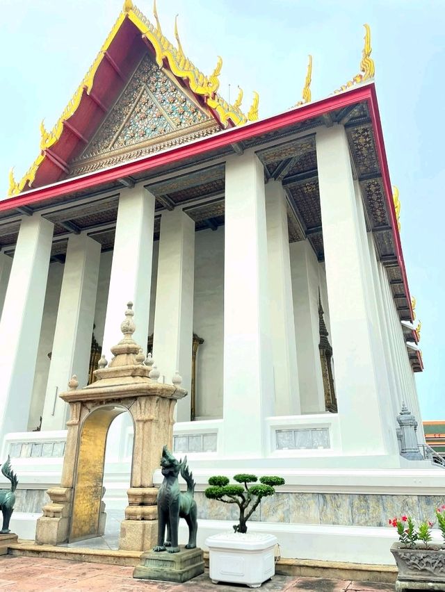 A Quiet Moment at the Temple of the Reclining Buddha