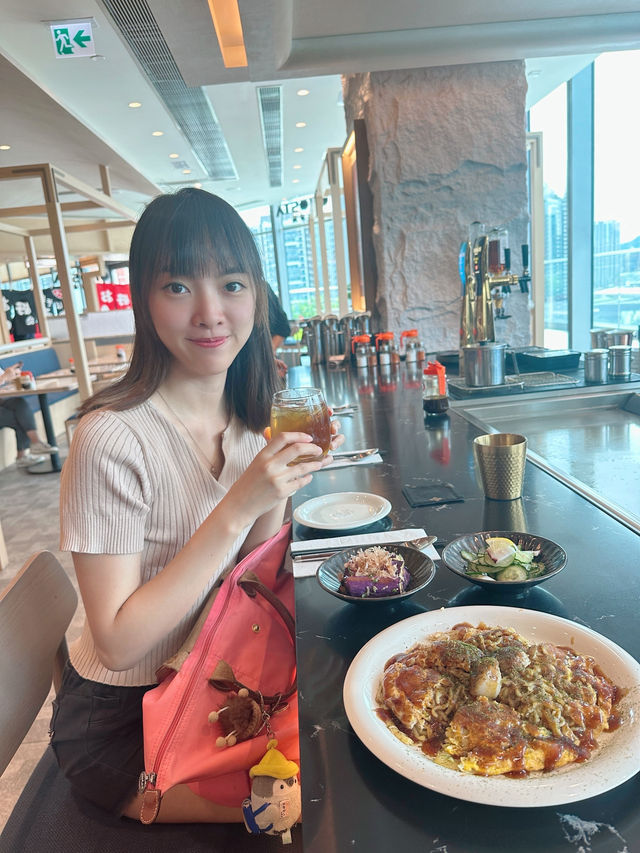 主打廣島燒同各種鐵板燒料理