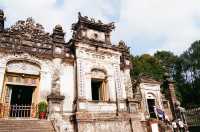 The Royal Mausoleum of Khai Dinh in Sparkling Gold