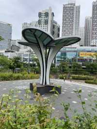 하남 미사호수공원의 풍경