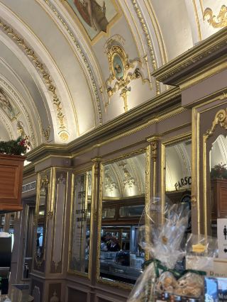 Caffe Cordina, a classic café in Valletta, Malta