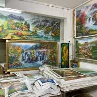 🎨【深圳・大芬油絵村でアートの街歩き】 