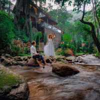 ที่พักติดลำธารชวนฝันฟังเสียงธรรมชาติ
