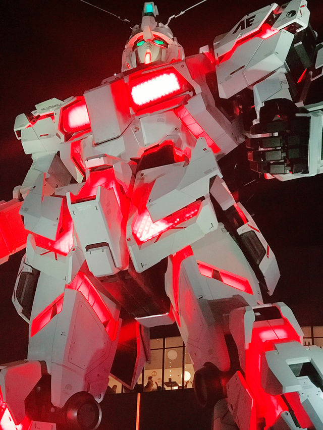 🧡お台場で出会った“ガンダム”と“蝶々”都市と自然の驚きが交差する1日