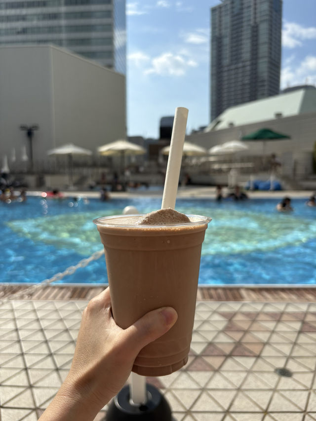 【東京🗼】ANAインターコンチネンタル東京のプールで夏満喫☀️