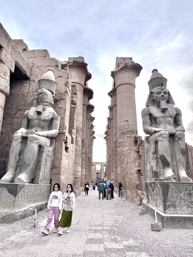 ［埃及旅遊］盧克索神殿🏛️優雅對稱的千年信仰之地 