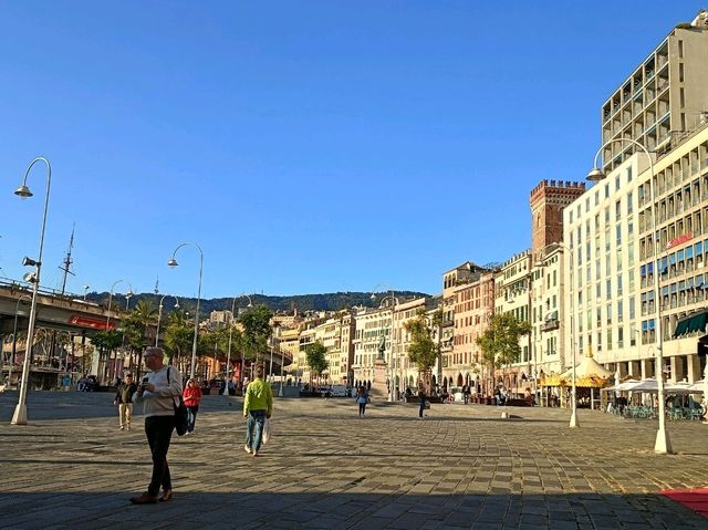 Genoa italy is beautiful 1 day definetly not enough