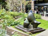 A Gentle Pause at Marunouchi Brick Square 🌿