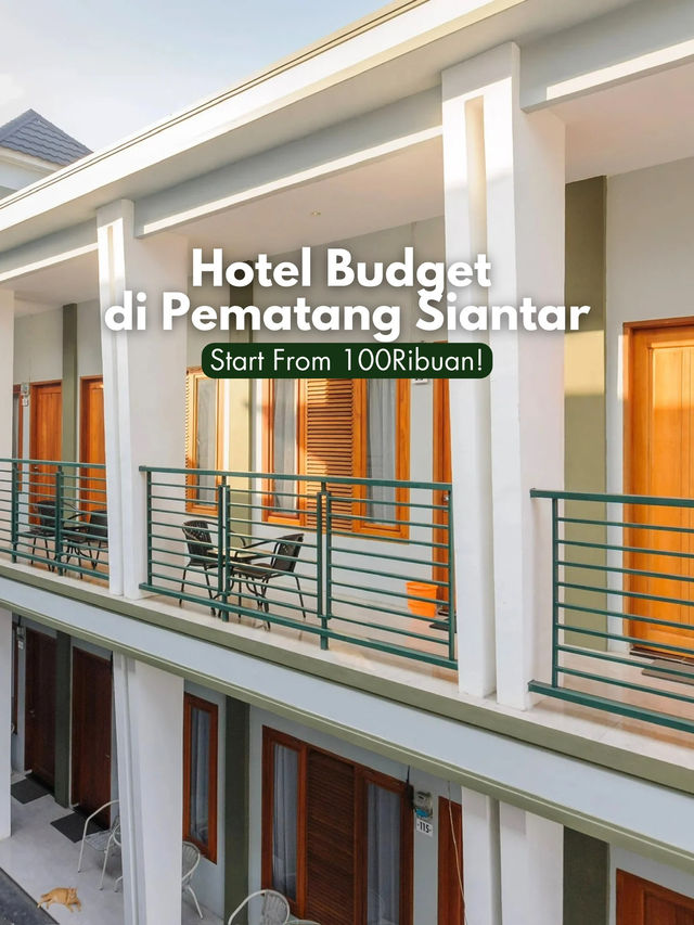 Hotel Budget di Pematang Siantar y🏨✨