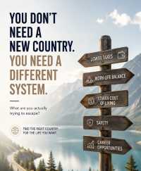 🌍 Beyond Borders: Finding the Country That Actually Fits Your Life 