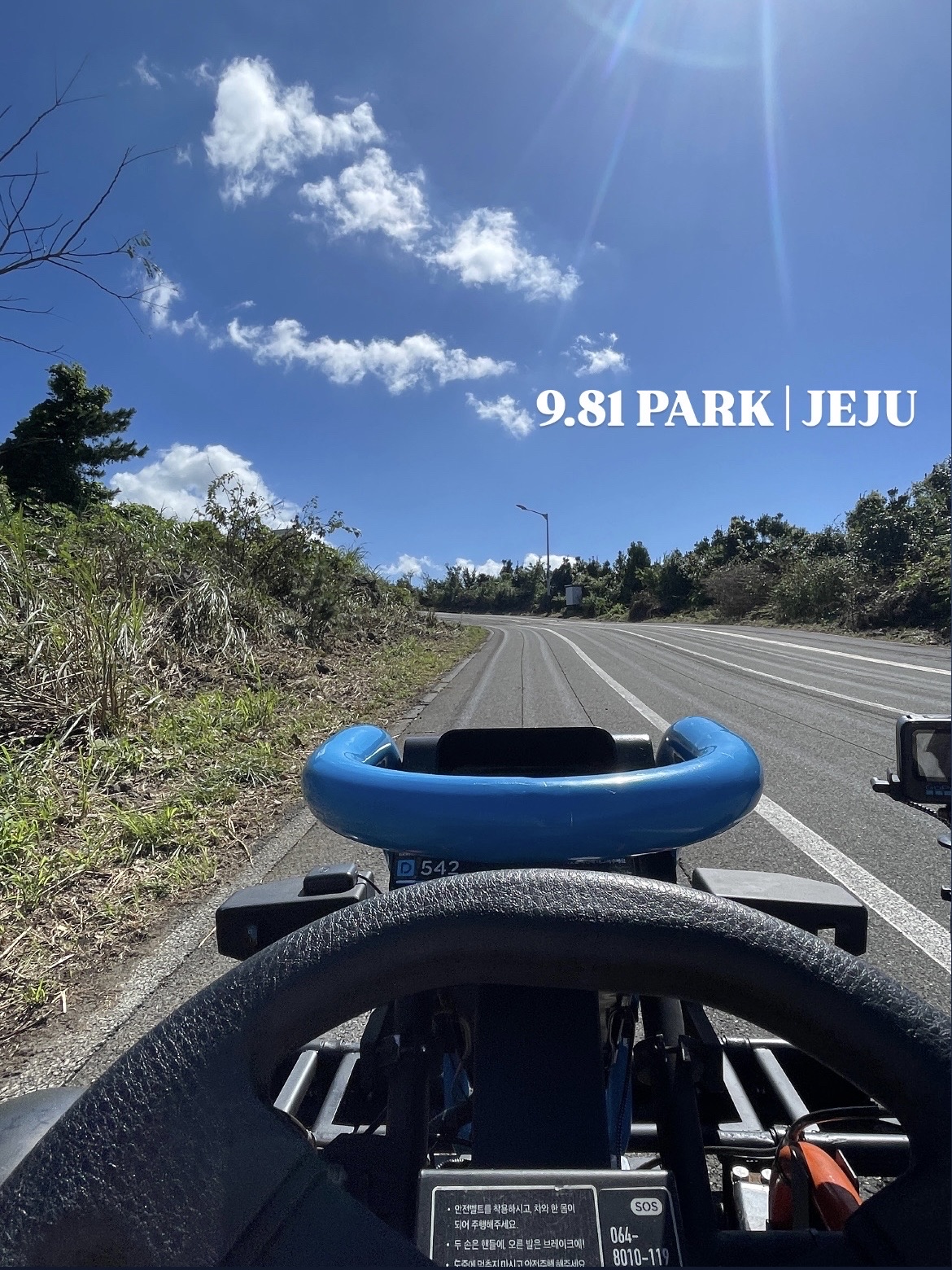 A Must-Visit in Jeju: 9.81 PARK | Gravity Racing by the Coast!