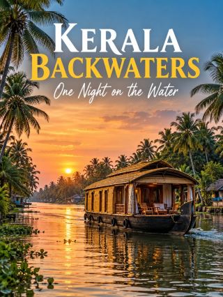 🇮🇳 Sleep on the Water in Kerala: A Night in the Backwaters 🛶🌴