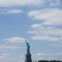 【ニューヨーク🇺🇸自由の女神】圧倒的な存在感‼️ニューヨークに行ったら行きたかった場所