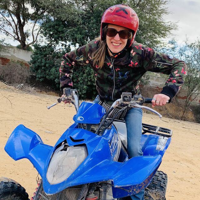 Loved Driving Quad Bike in Tunisia 