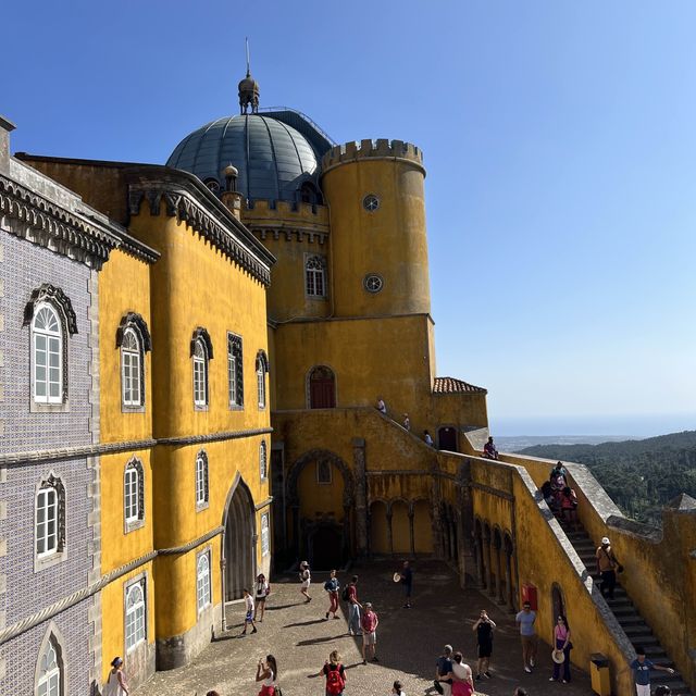 Summer break - day trip to Pena Palace