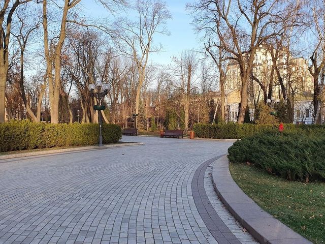 Taras Shevchenko Park in autumn 🗺️