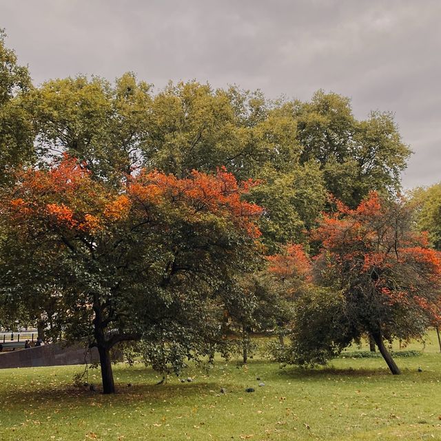 Autumn in London: A Cozy, Colorful Cityscape