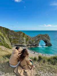 Dorset의 Durdle Door Beach 방문