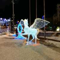 Christmas Decorations in Vladivostok 2020