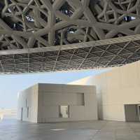 Being in absolute awe in the Louvre Abu Dhabi 