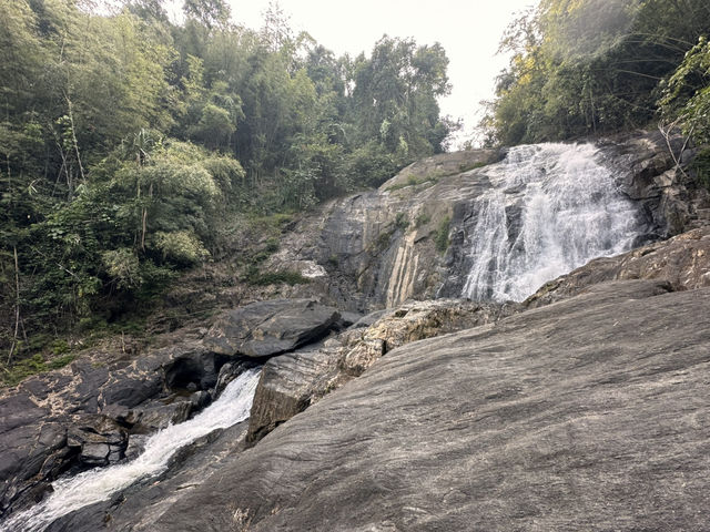 The most impressive waterfall in Ranong