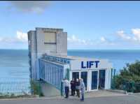 Shanklin Cliff Lift Great for saving your legs after lots of walking