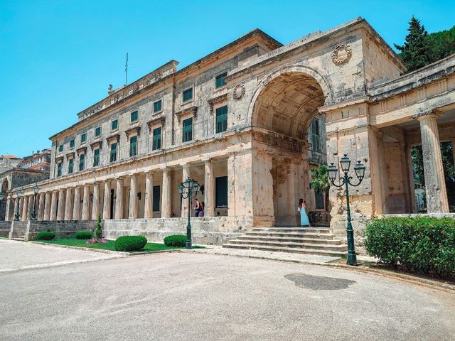 Greece's Largest Square in Corfu