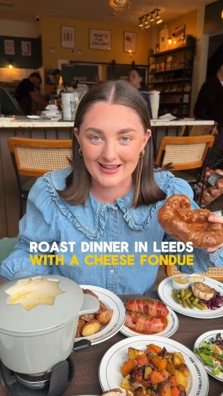 ROAST DINNER IN LEEDS WITH A CHEESE FONDUE