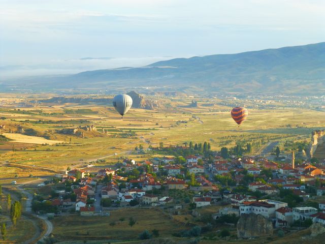 Turkish Journey Overlooking from Hot Air Balloon