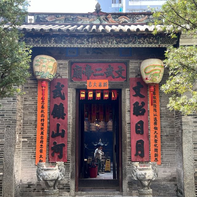 打卡香港大埔文武二帝廟