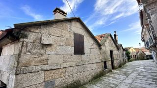Cobarro Comba, one of the best preserved fishing towns with traditional architecture in Galicia, Spain