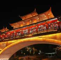 Beautiful ancient Chinese town 