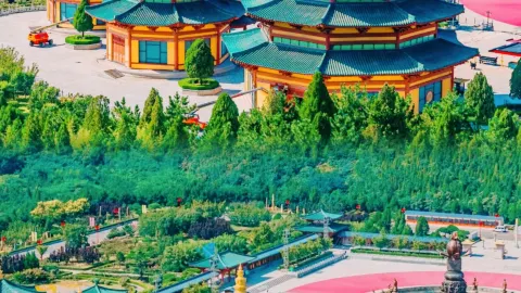 สุดยอด! การท่องเที่ยวเพื่ออวยพรที่ Longkou Nanshan ~ — traveler post in หลงโข่ว