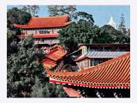 獨自漫步在清泉古寺，感受寺廟的煙火氣息！