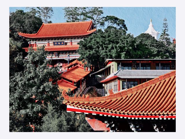獨自漫步在清泉古寺，感受寺廟的煙火氣息！