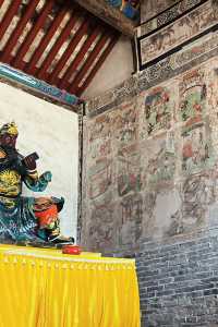 延慶永寧古城 ｜ 和平街三義廟的古壁畫