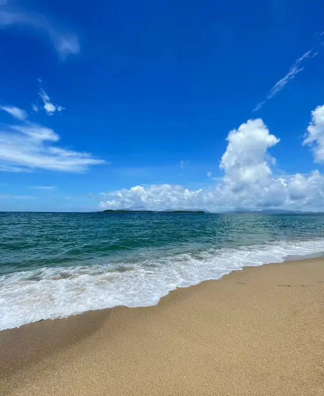 Can you believe this is the sea in Shenzhen? This is a live shot of the sea straight from the original photo