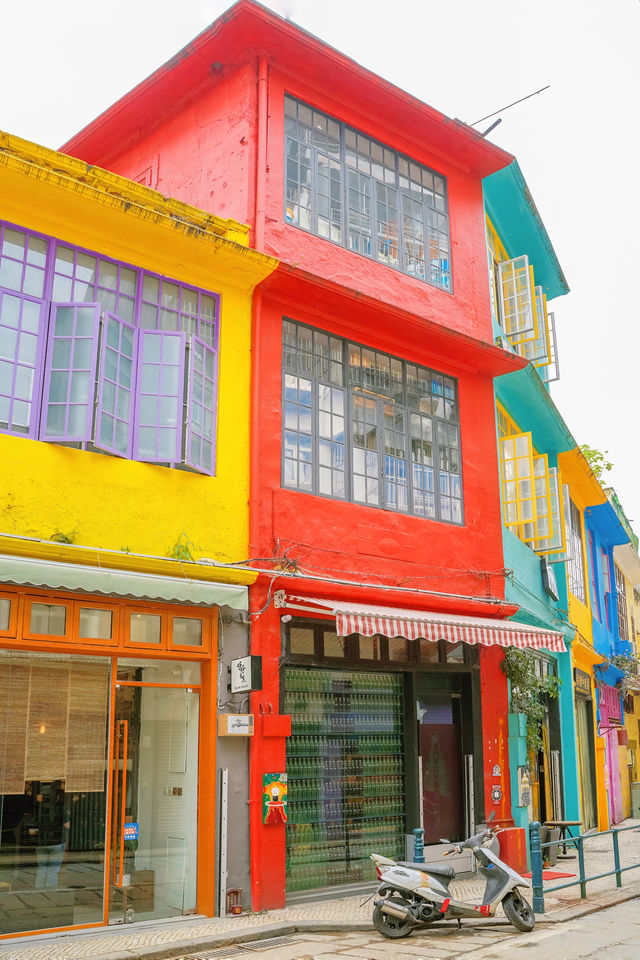 發現不一樣的澳門，五彩繽紛的city walk路線