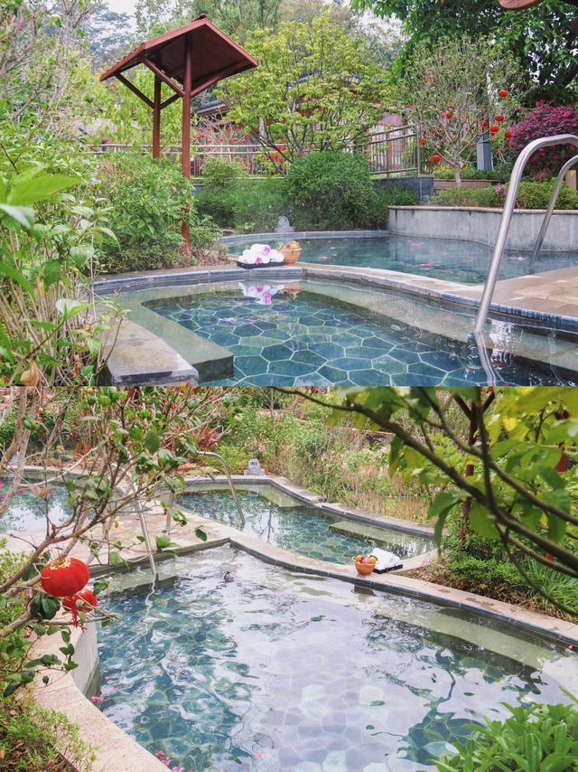 一房一私湯！藏在惠州山野間的日式溫泉莊園