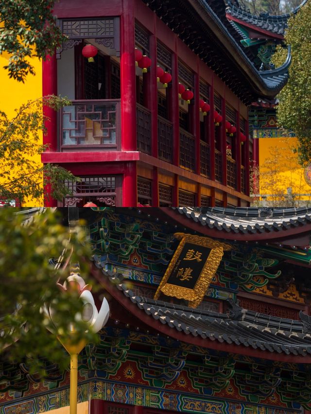 有被震撼到南京1h到達的千年古剎|免門票