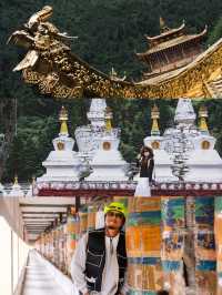自駕｜川西塔王曾克寺。